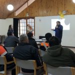 RED COMUNAL DE EMERGENCIA RECIBE CAPACITACIÓN DE SERNAGEOMIN POR SITUACIÓN DEL NEVADO DE LONGAVÍ