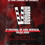PRIMER FESTIVAL DE CINE VERTICAL DE CHILE EXHIBIRÁ CERCA DE 50 OBRAS Y SUMA ALIANZA INTERNACIONAL CON PERÚ